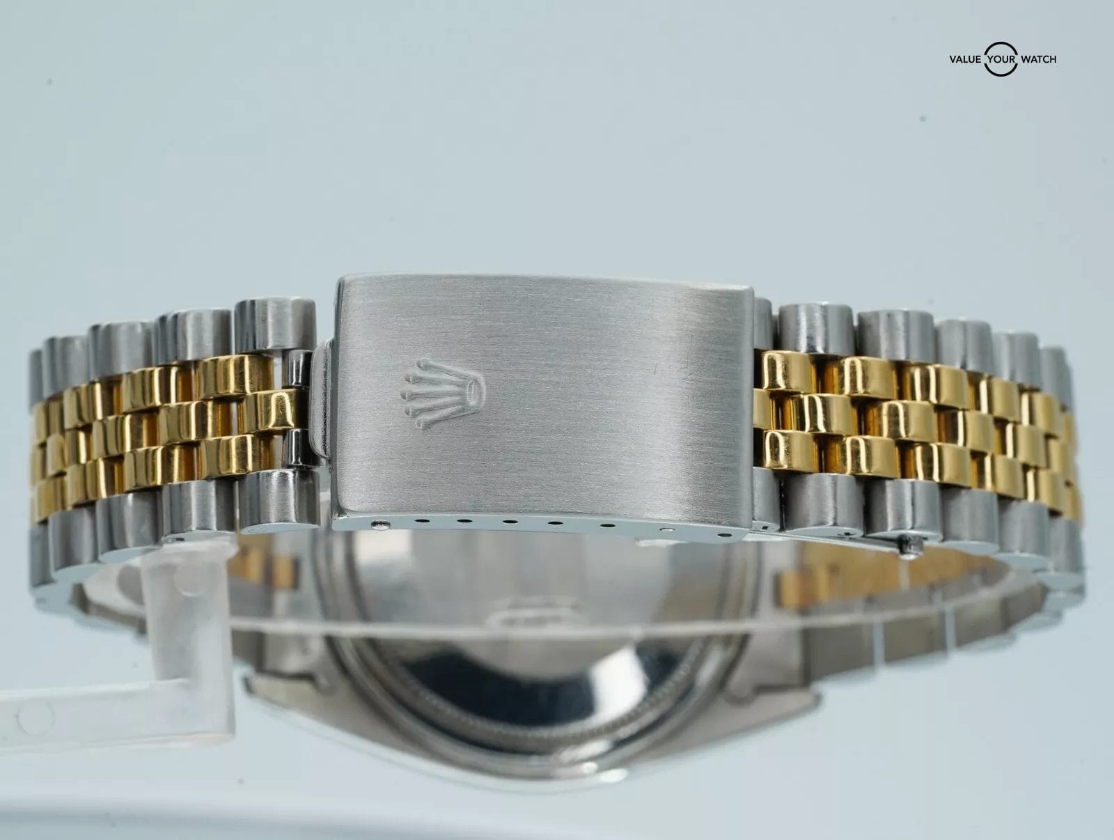 Rolex Datejust 16013 Stainless Steel and 18K Yellow Gold Black Dial Jubilee! - Image 14