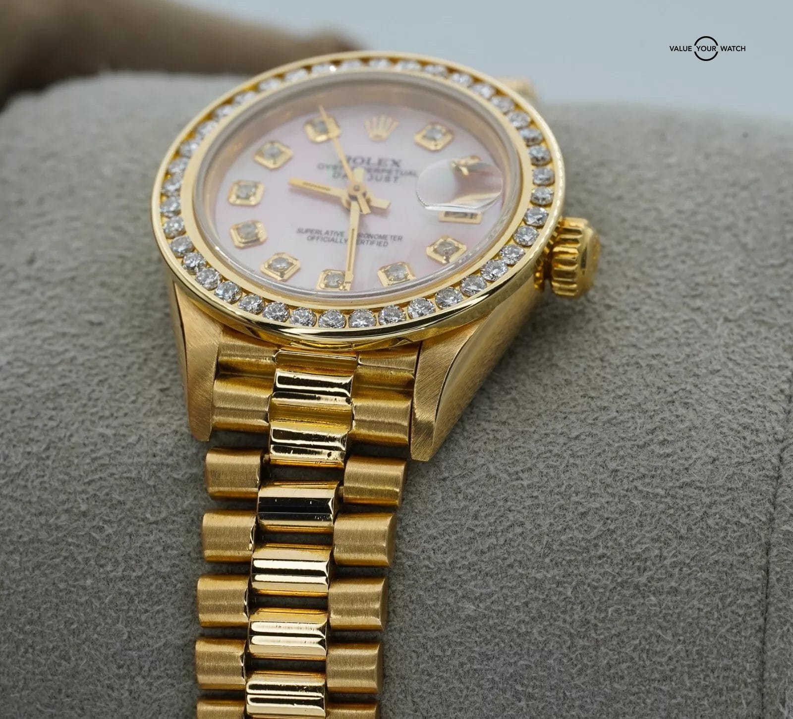 Rolex Ladies Datejust 26mm 69178 18K Yellow Gold! - Image 8