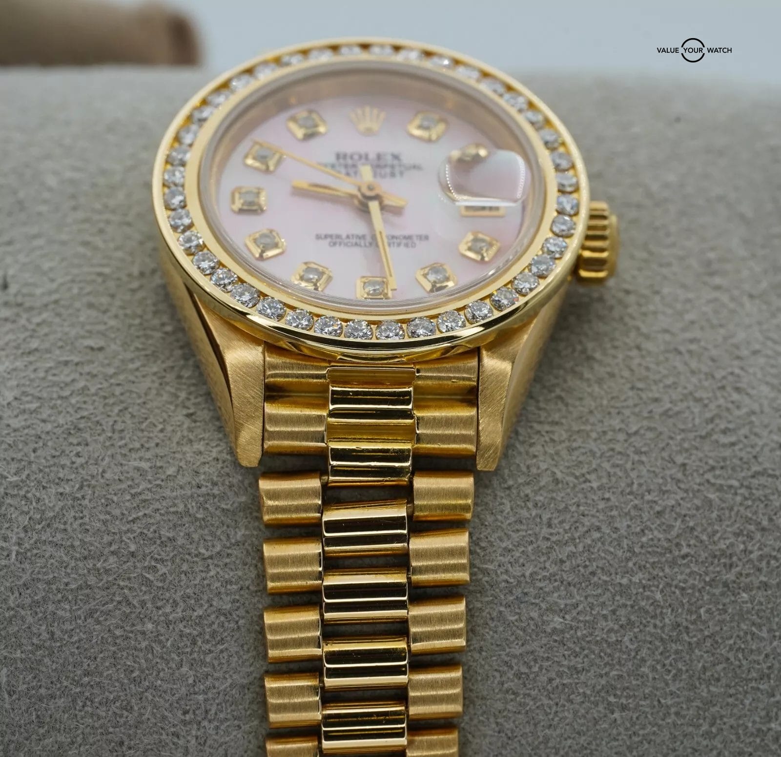 Rolex Ladies Datejust 26mm 69178 18K Yellow Gold! - Image 12