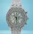Breitling Chronomat Evolution A13356 Diamonds Iced Out Mother of Pearl Dial!