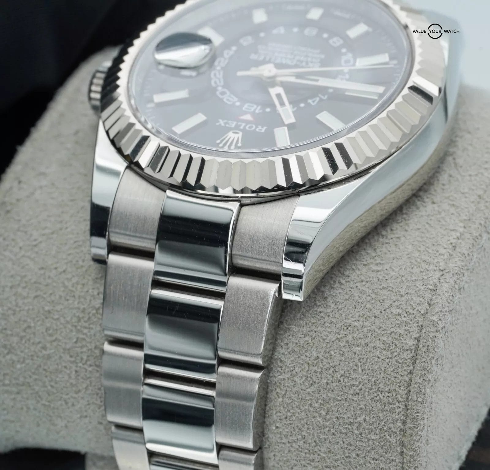 Rolex Sky-Dweller Black Dial Stainless Steel 326934 BOXES/PAPERS! - Image 5