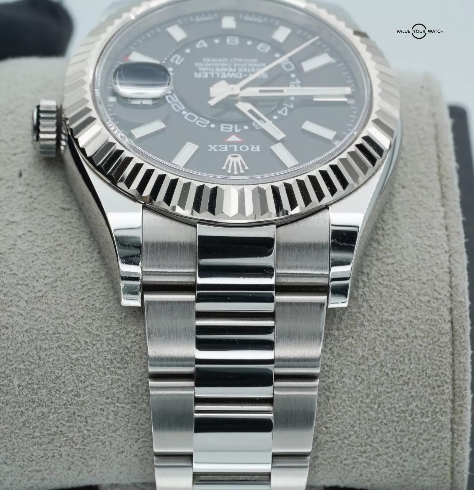 Rolex Sky-Dweller Black Dial Stainless Steel 326934 BOXES/PAPERS! - Image 8