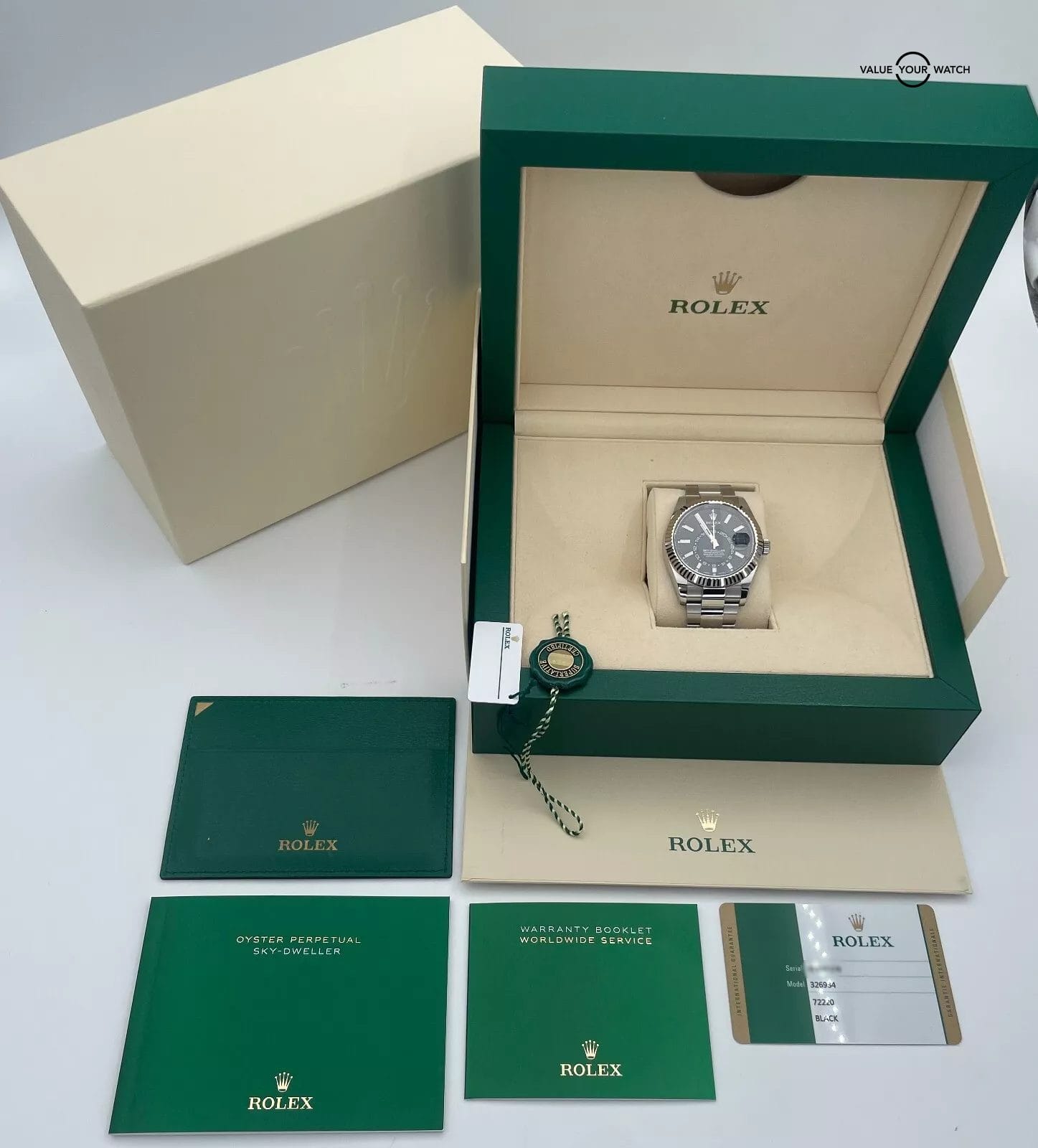 Rolex Sky-Dweller Black Dial Stainless Steel 326934 BOXES/PAPERS! - Image 16