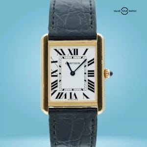 Cartier Tank Solo Large Yellow Gold Steel W5200004!
