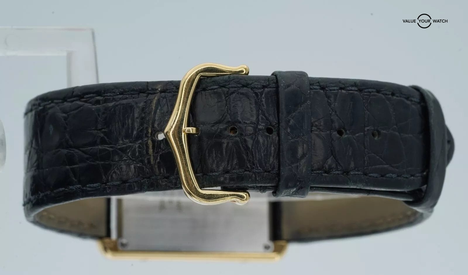Cartier Tank Solo Large Yellow Gold Steel W5200004! - Image 9