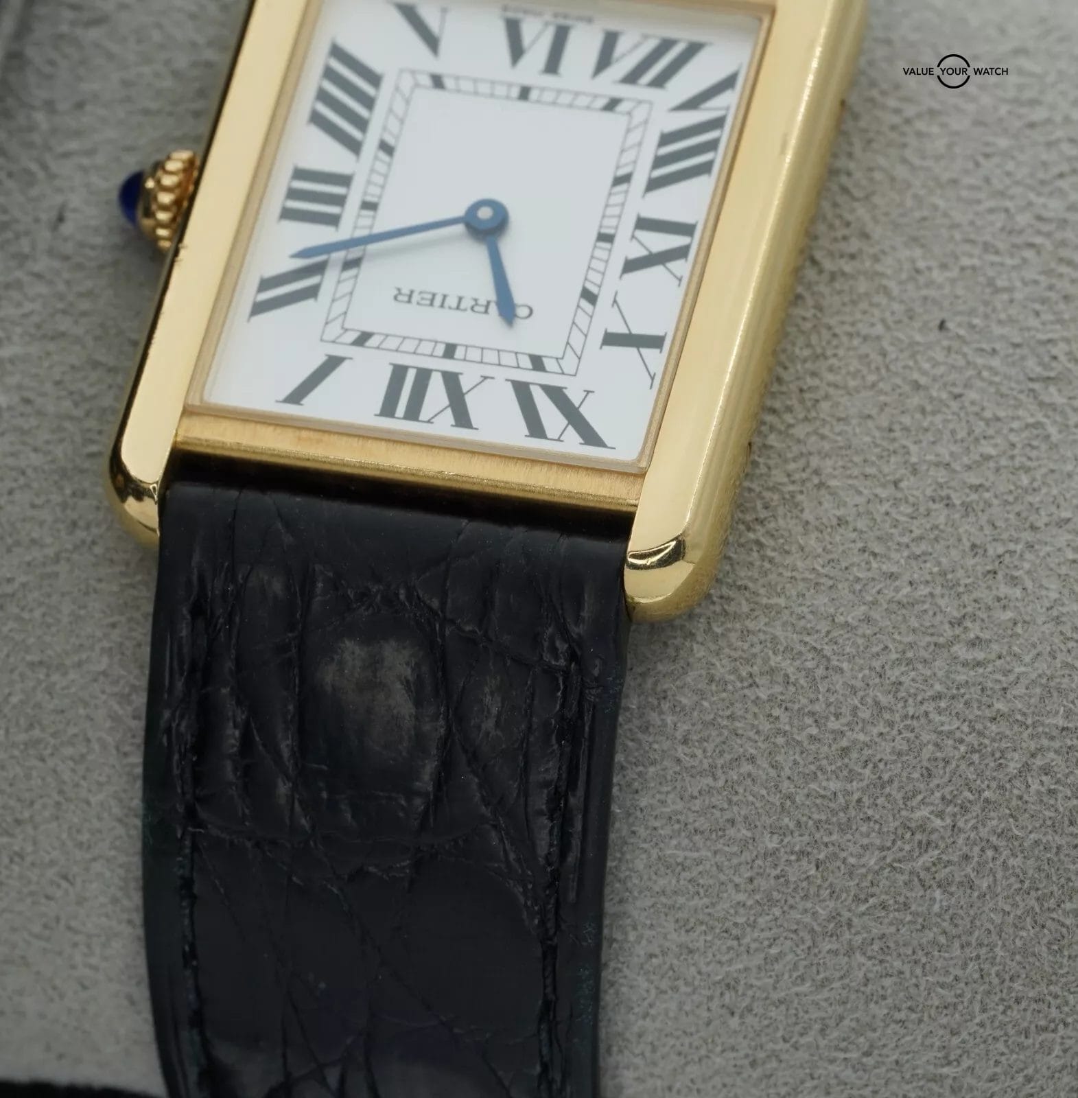 Cartier Tank Solo Large Yellow Gold Steel W5200004! - Image 14