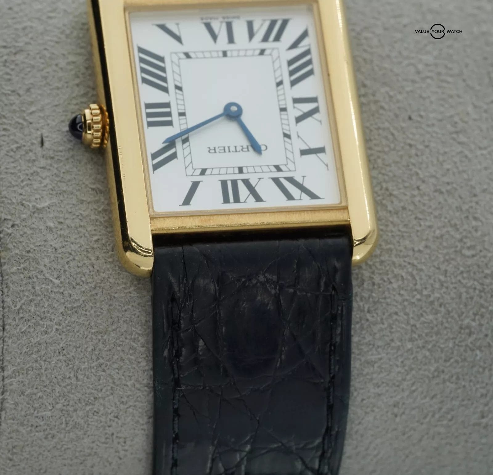 Cartier Tank Solo Large Yellow Gold Steel W5200004! - Image 15