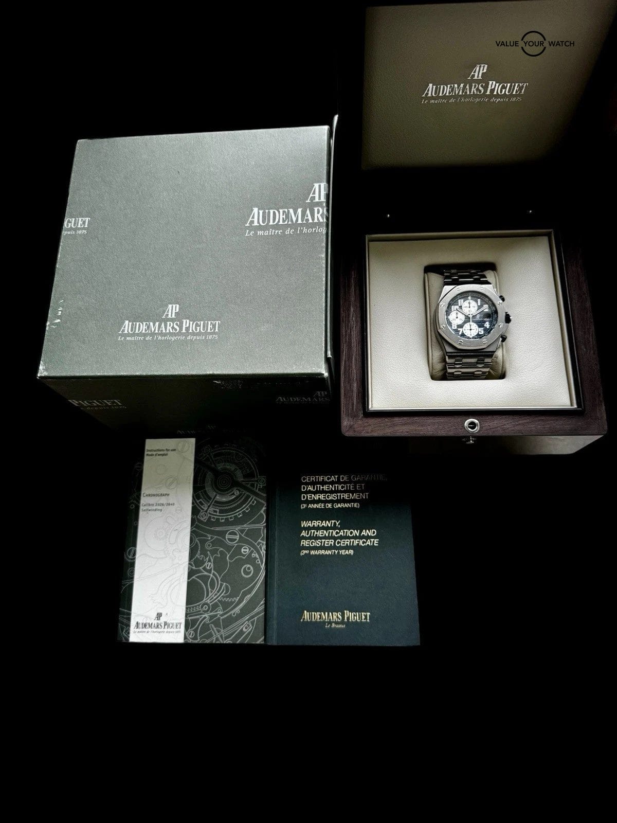 Audemars Piguet Royal Oak Offshore 25721ST.OO.1000ST.09.A Blue Box/Papers - Image 4