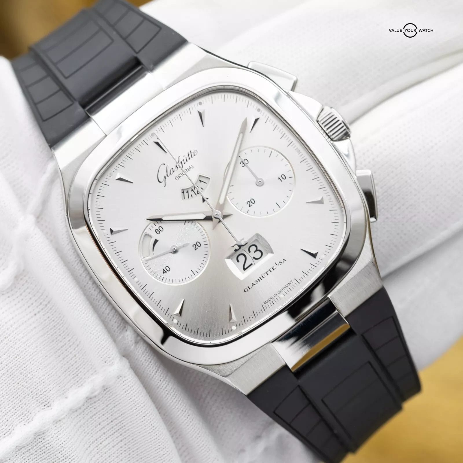 Glashutte Original Seventies Chronograph Panorama Date 40mm - Complete Set 2020 - Image 3