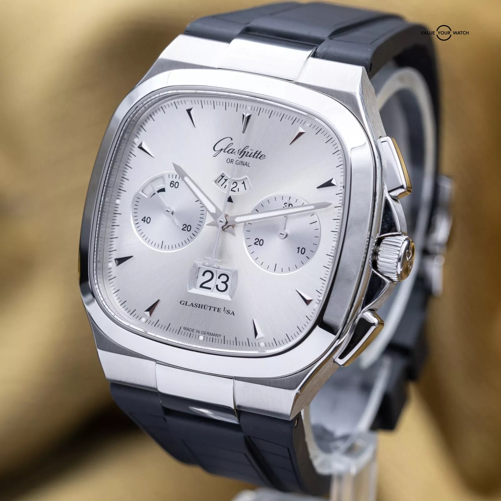 Glashutte Original Seventies Chronograph Panorama Date 40mm - Complete Set 2020 - Image 13