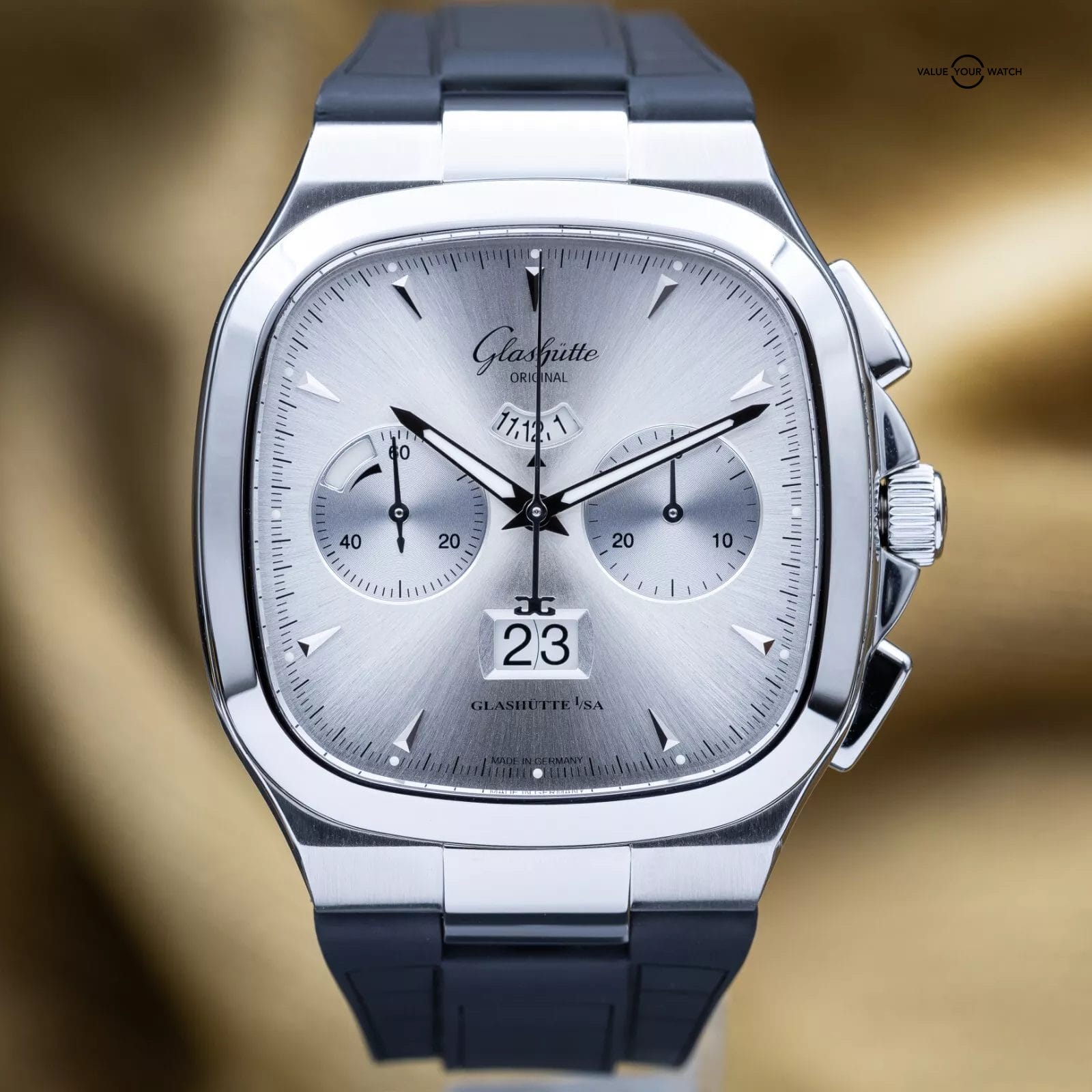 Glashutte Original Seventies Chronograph Panorama Date 40mm - Complete Set 2020