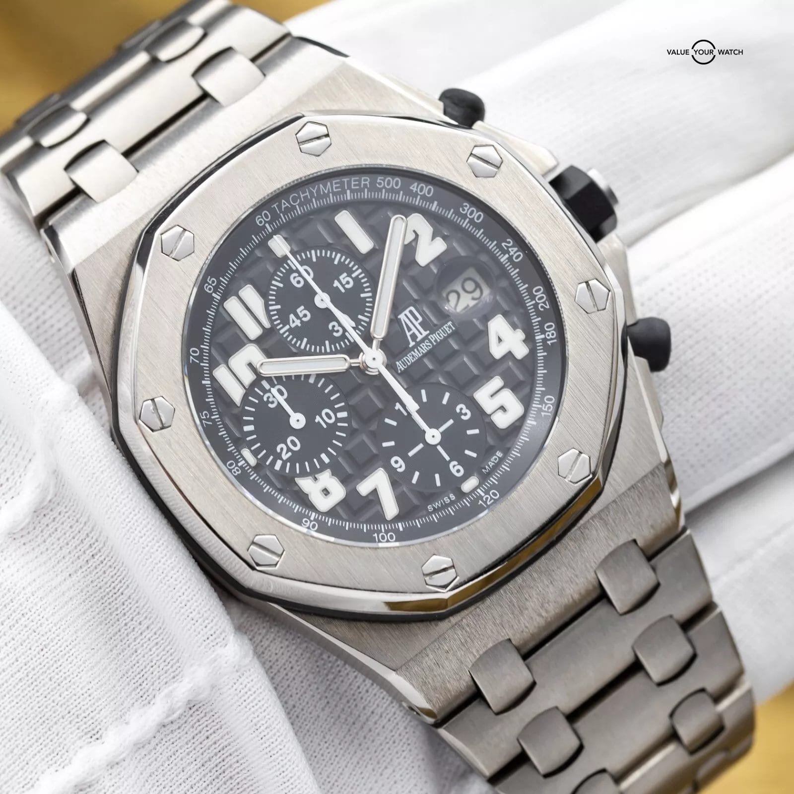 Audemars Piguet Royal Oak Offshore Chronograph 42mm Titanium Beast - 25721ti - Image 2