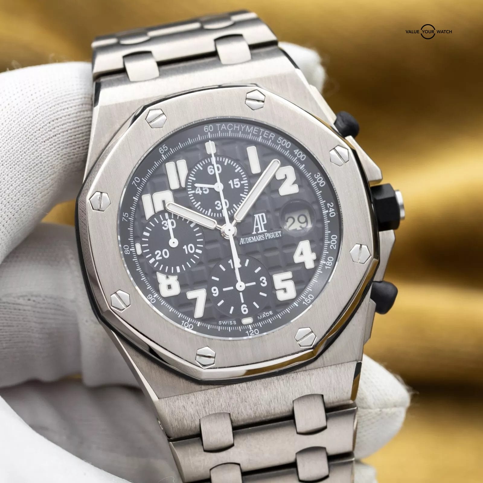 Audemars Piguet Royal Oak Offshore Chronograph 42mm Titanium Beast - 25721ti - Image 3