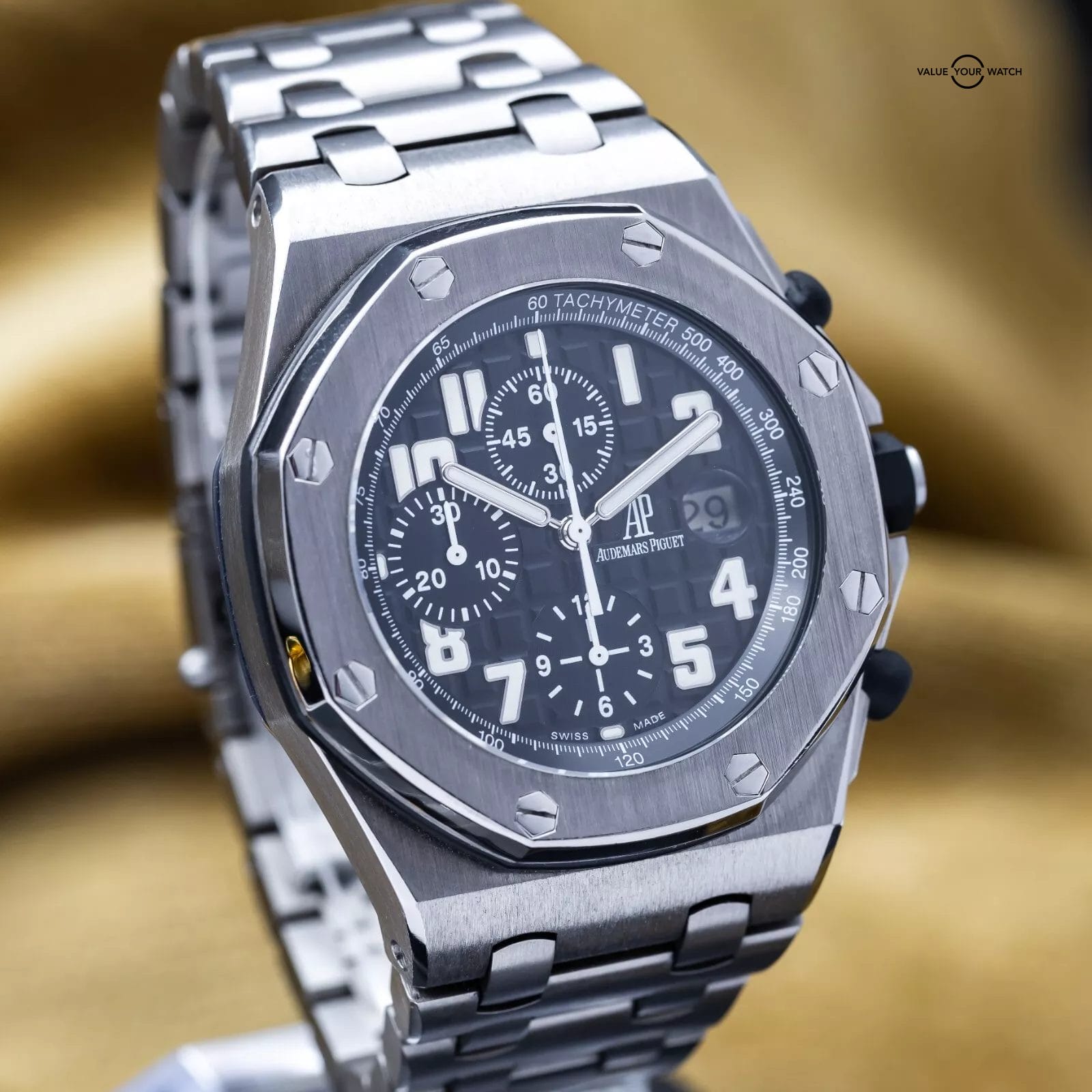 Audemars Piguet Royal Oak Offshore Chronograph 42mm Titanium Beast - 25721ti - Image 14