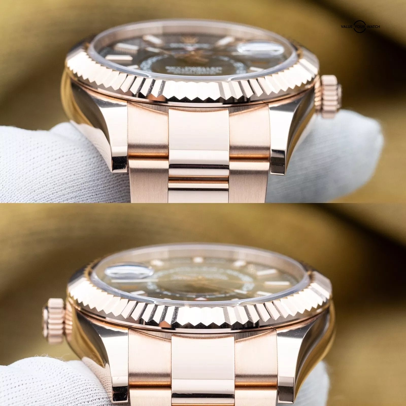 2024 Rolex Sky-Dweller 42mm Rose Gold Blue Green Dial Oyster 336935 Box & Papers - Image 7