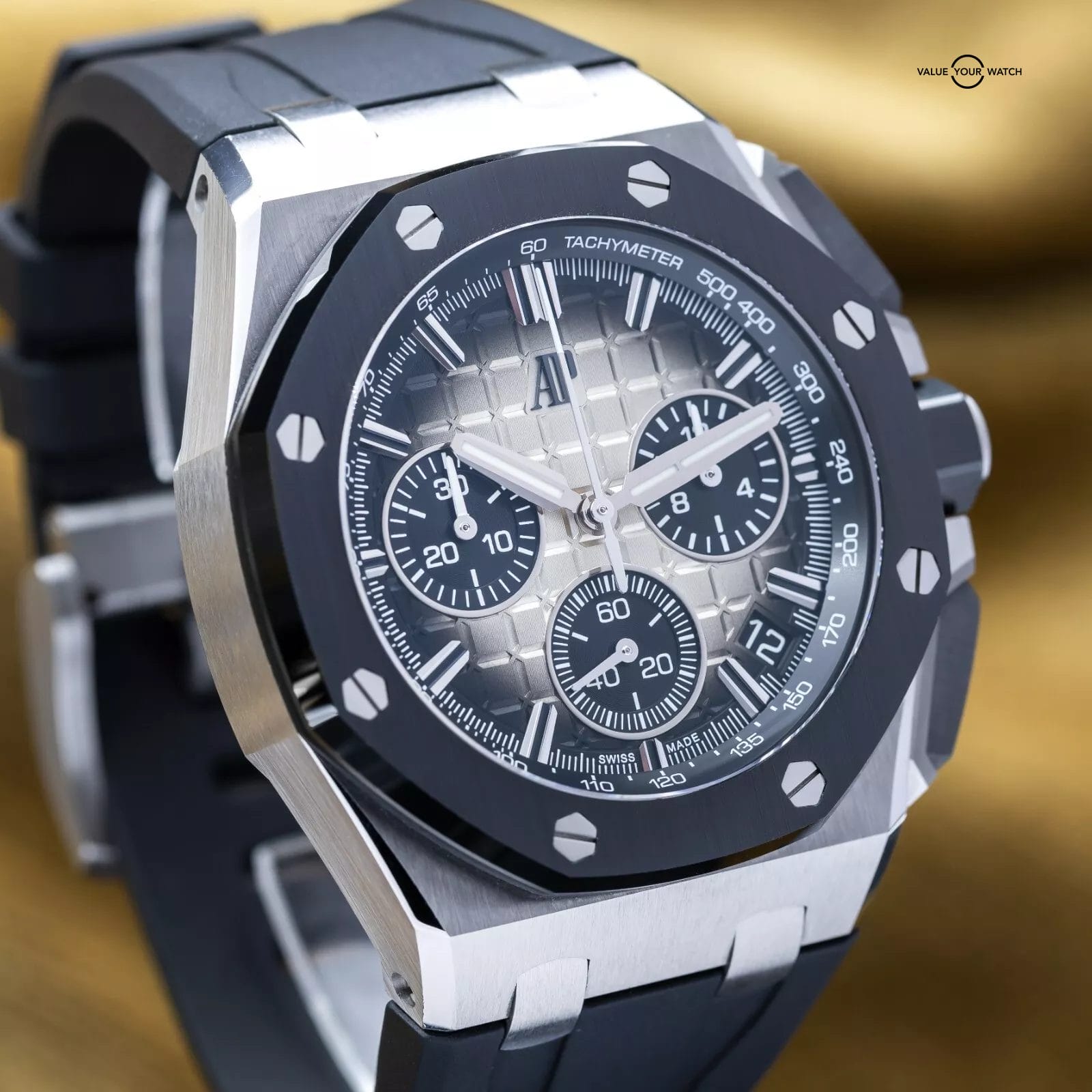 2024 Audemars Piguet Royal Oak Offshore Chronograph Smoked Taupe 43mm AP 26420SO - Image 16