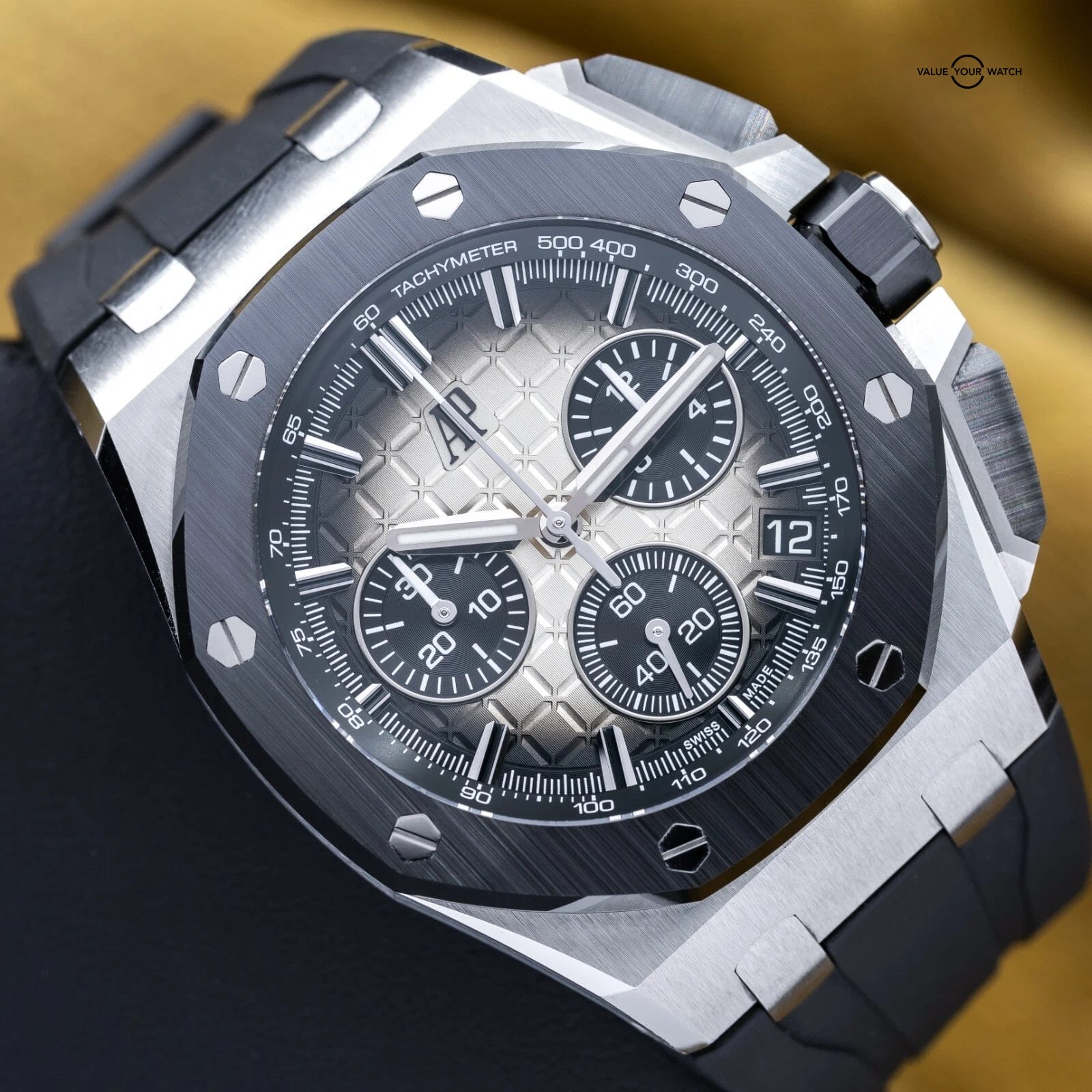 2024 Audemars Piguet Royal Oak Offshore Chronograph Smoked Taupe 43mm AP 26420SO - Image 17
