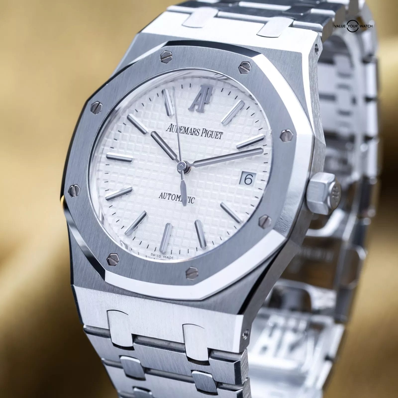 Audemars Piguet Royal Oak Selfwinding 39mm White Dial Stainless Steel 15300st - Image 2