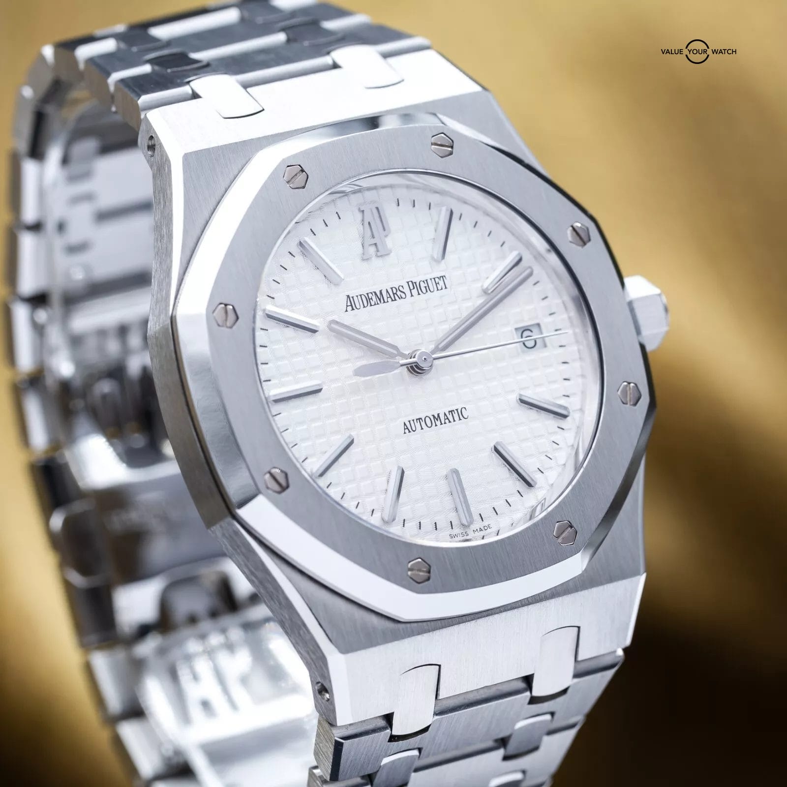 Audemars Piguet Royal Oak Selfwinding 39mm White Dial Stainless Steel 15300st - Image 3