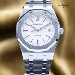 Audemars Piguet Royal Oak Selfwinding 39mm White Dial Stainless Steel 15300st