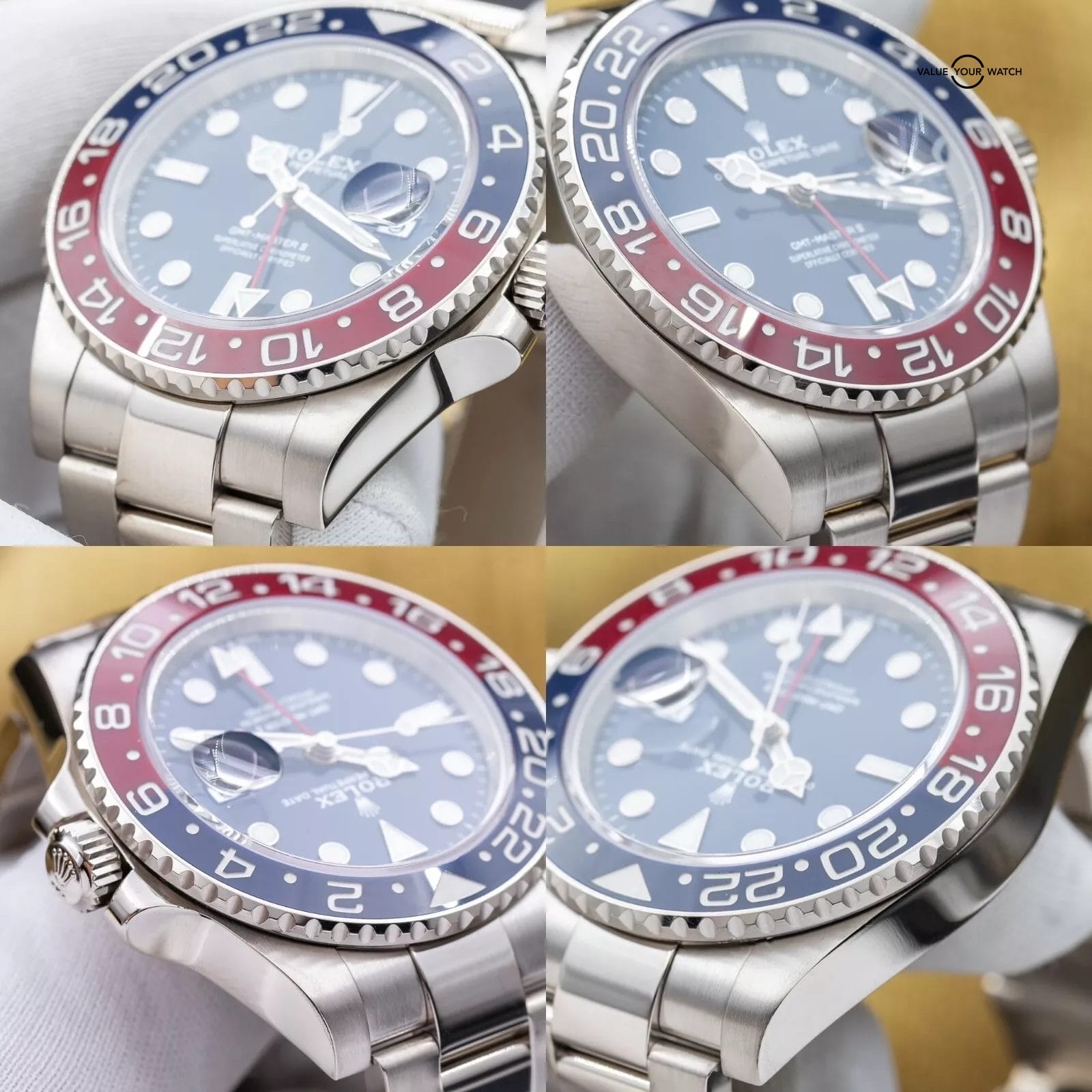 2023 Rolex GMT Master II Pepsi Blue Dial White Gold 40mm 126719BLRO - Full Set - Image 6