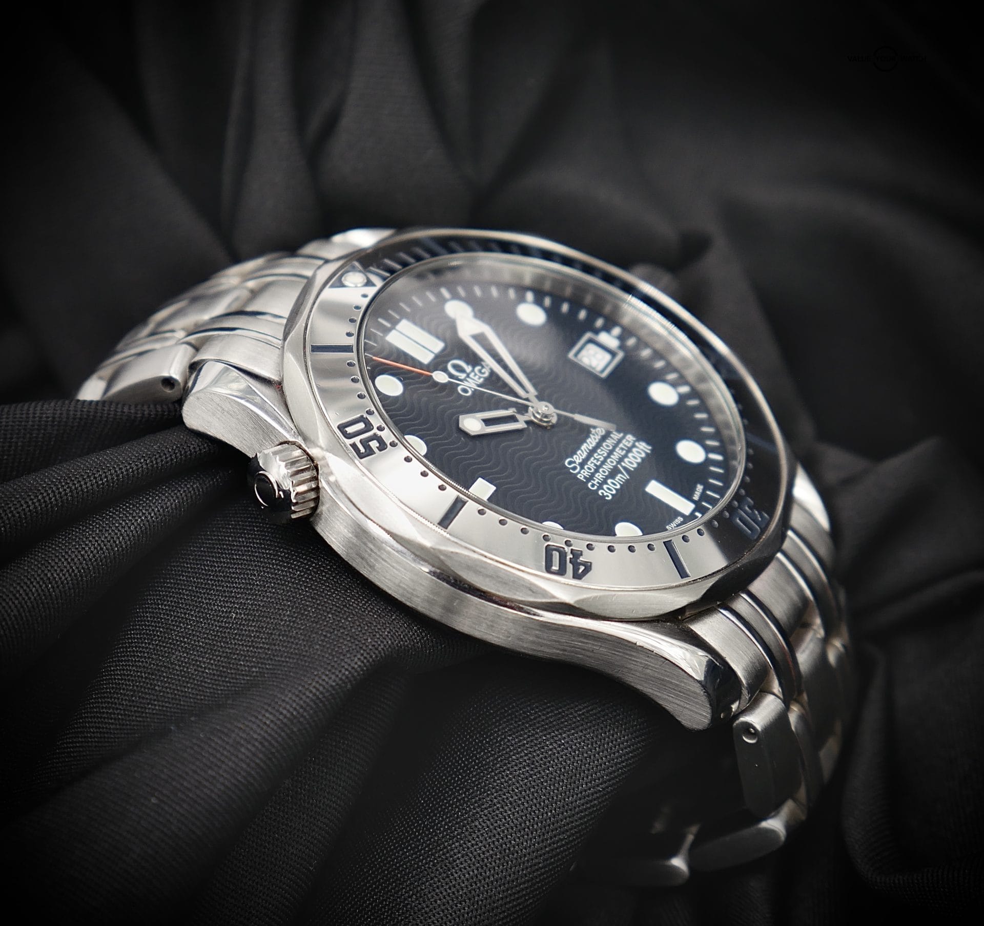 Omega Seamaster 300M 2532.80.00 41mm Automatic Black Dial - Image 7