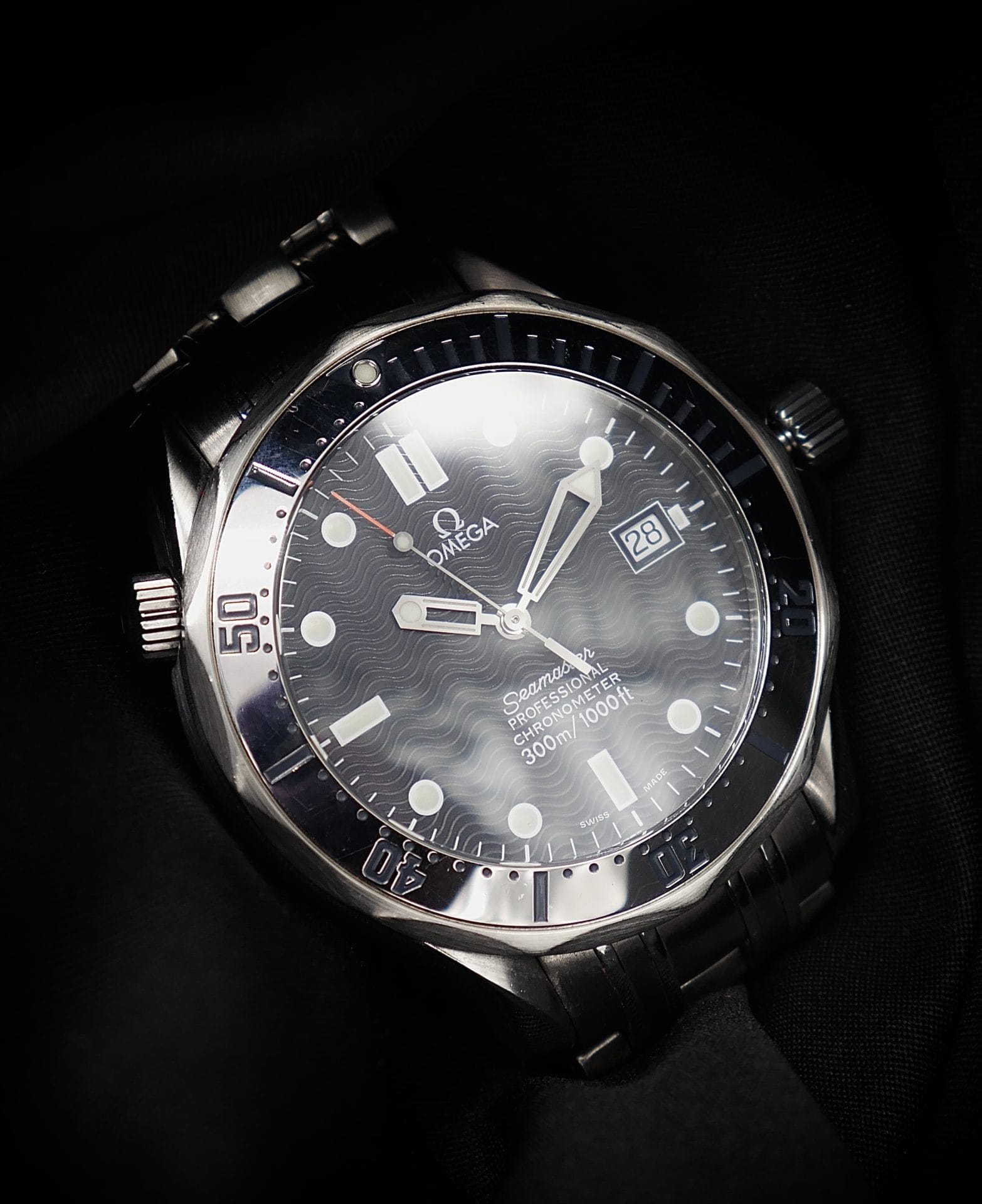 Omega Seamaster 300M 2532.80.00 41mm Automatic Black Dial - Image 9