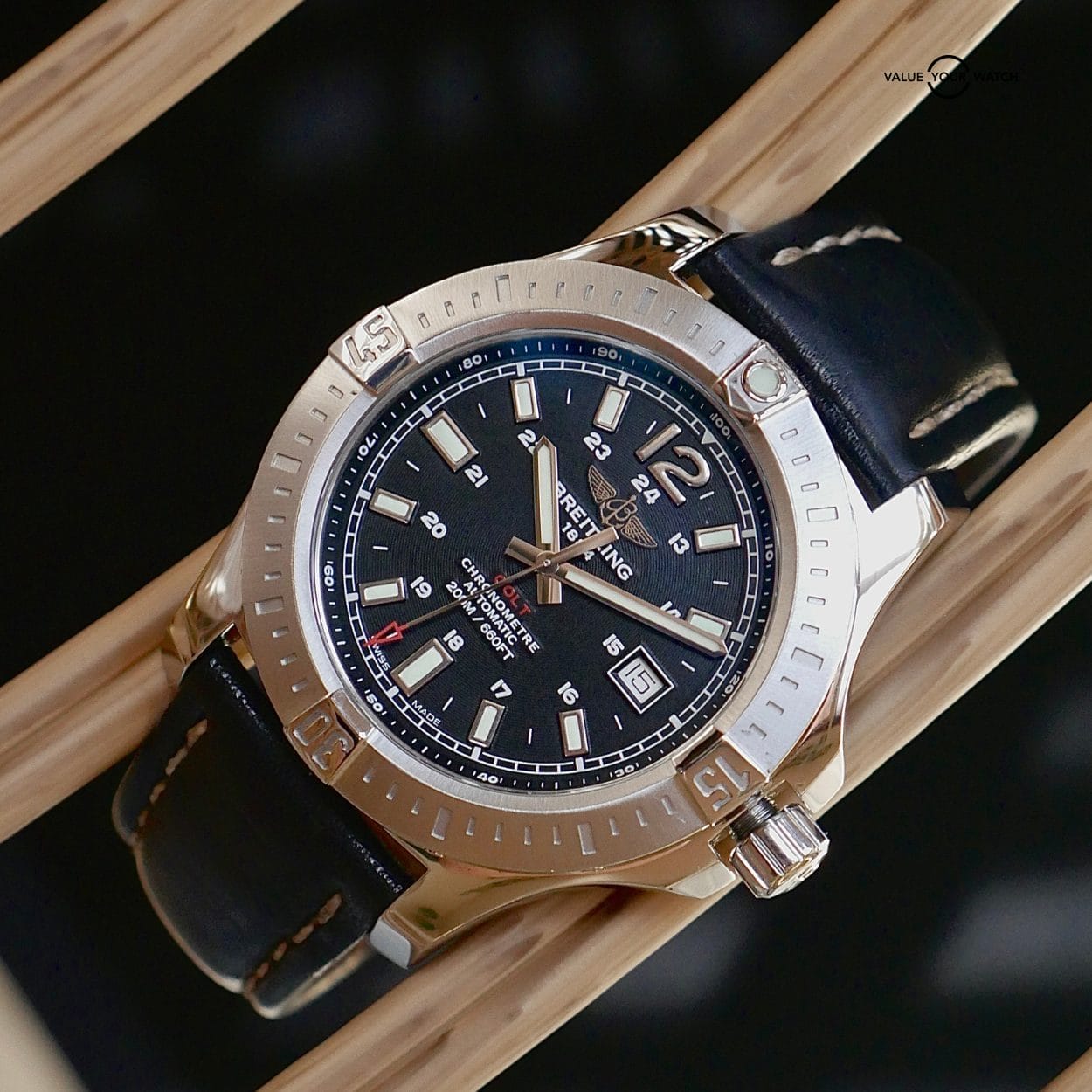 Breitling Colt A173881/BD44 44mm Automatic Black Dial