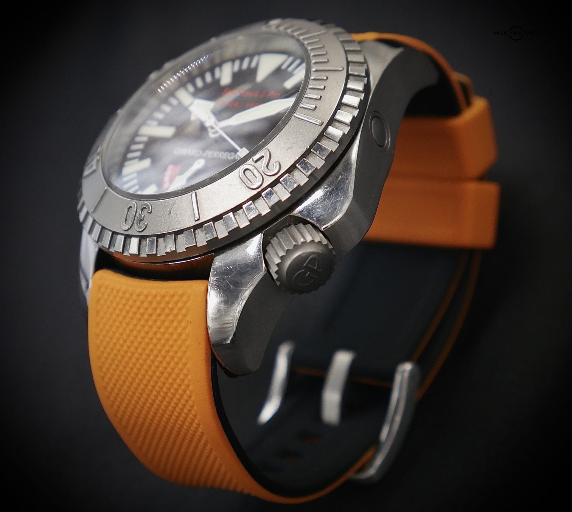 Girard-Perragaux Sea Hawk II Pro 49941 44mm Automatic Black Dial - Image 7