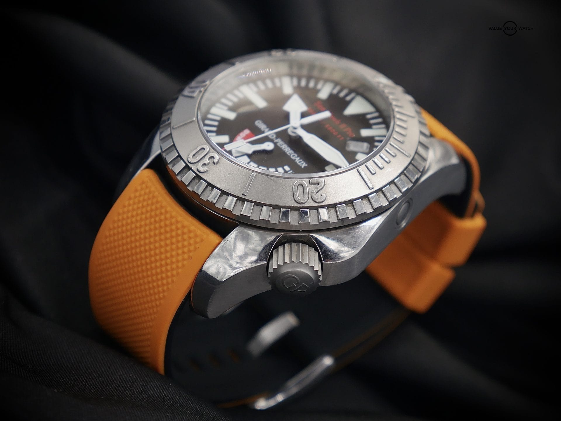 Girard-Perragaux Sea Hawk II Pro 49941 44mm Automatic Black Dial - Image 11