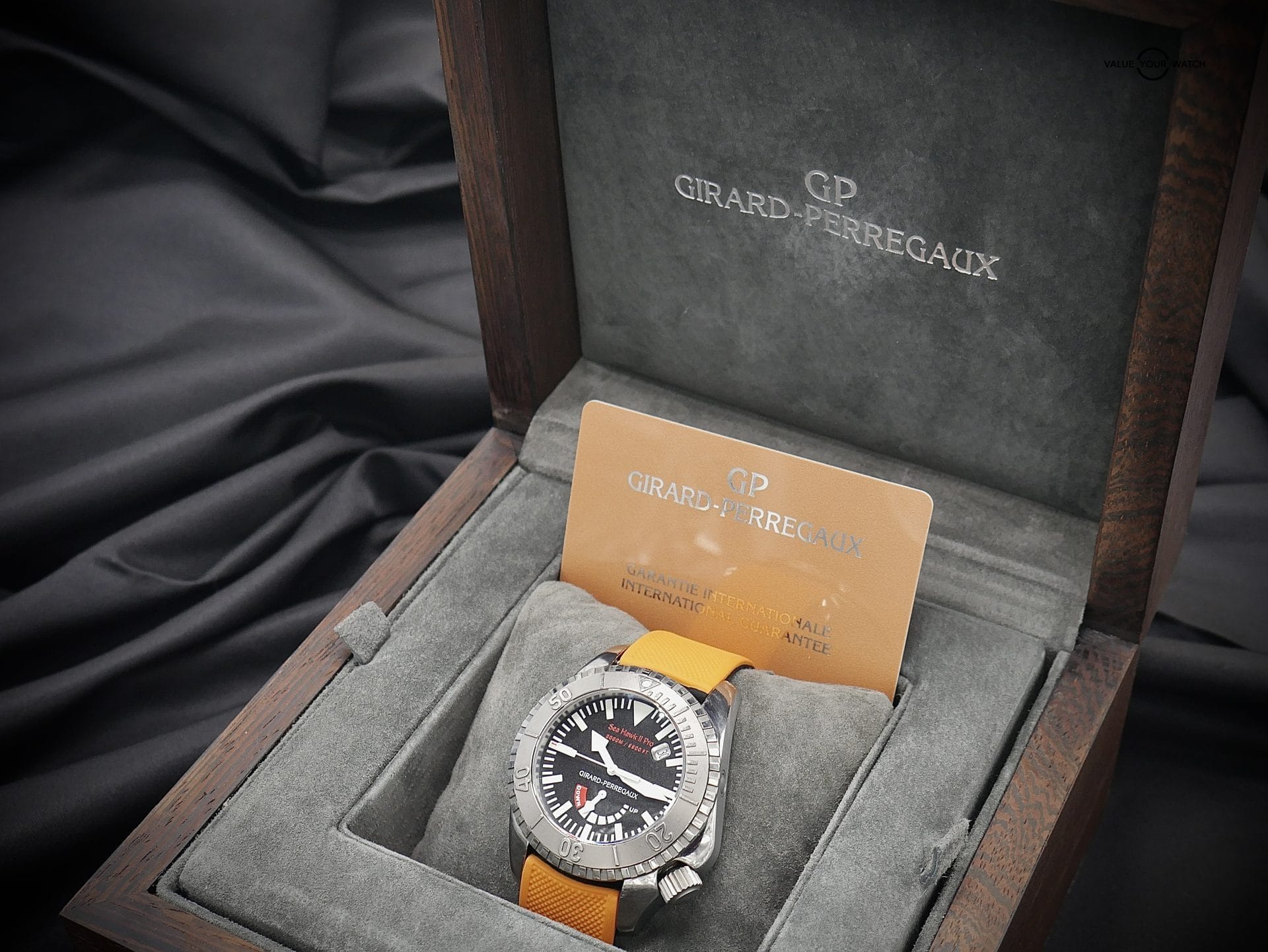 Girard-Perragaux Sea Hawk II Pro 49941 44mm Automatic Black Dial - Image 4