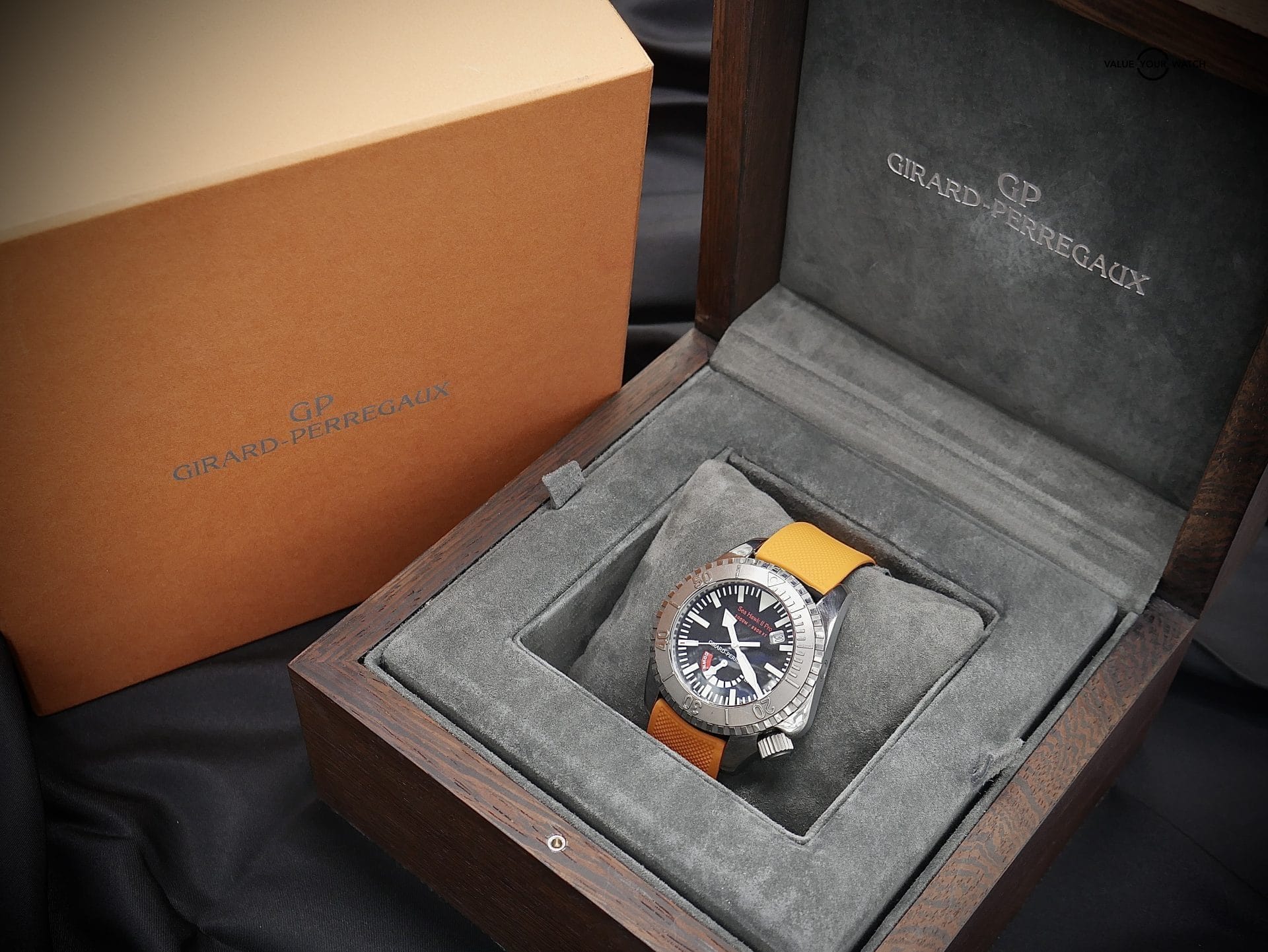 Girard-Perragaux Sea Hawk II Pro 49941 44mm Automatic Black Dial - Image 3