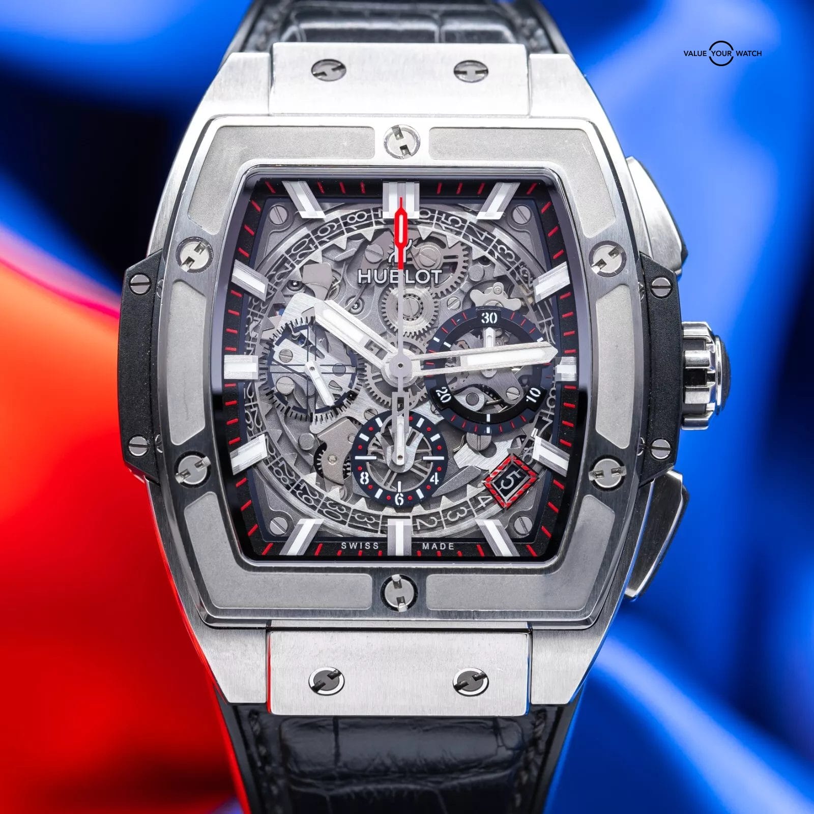 Hublot Spirit of Big Bang Titanium 42mm Skeleton Box & Papers 641.NX.0173.LR