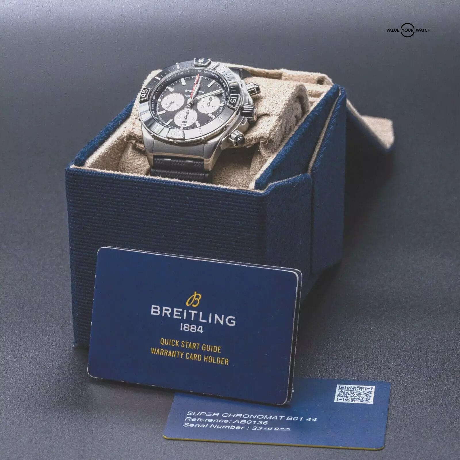 Breitling Super Chronomat B01 44 "Reverse Panda" Dial Chronograph AB0136251B1S1 - Image 14