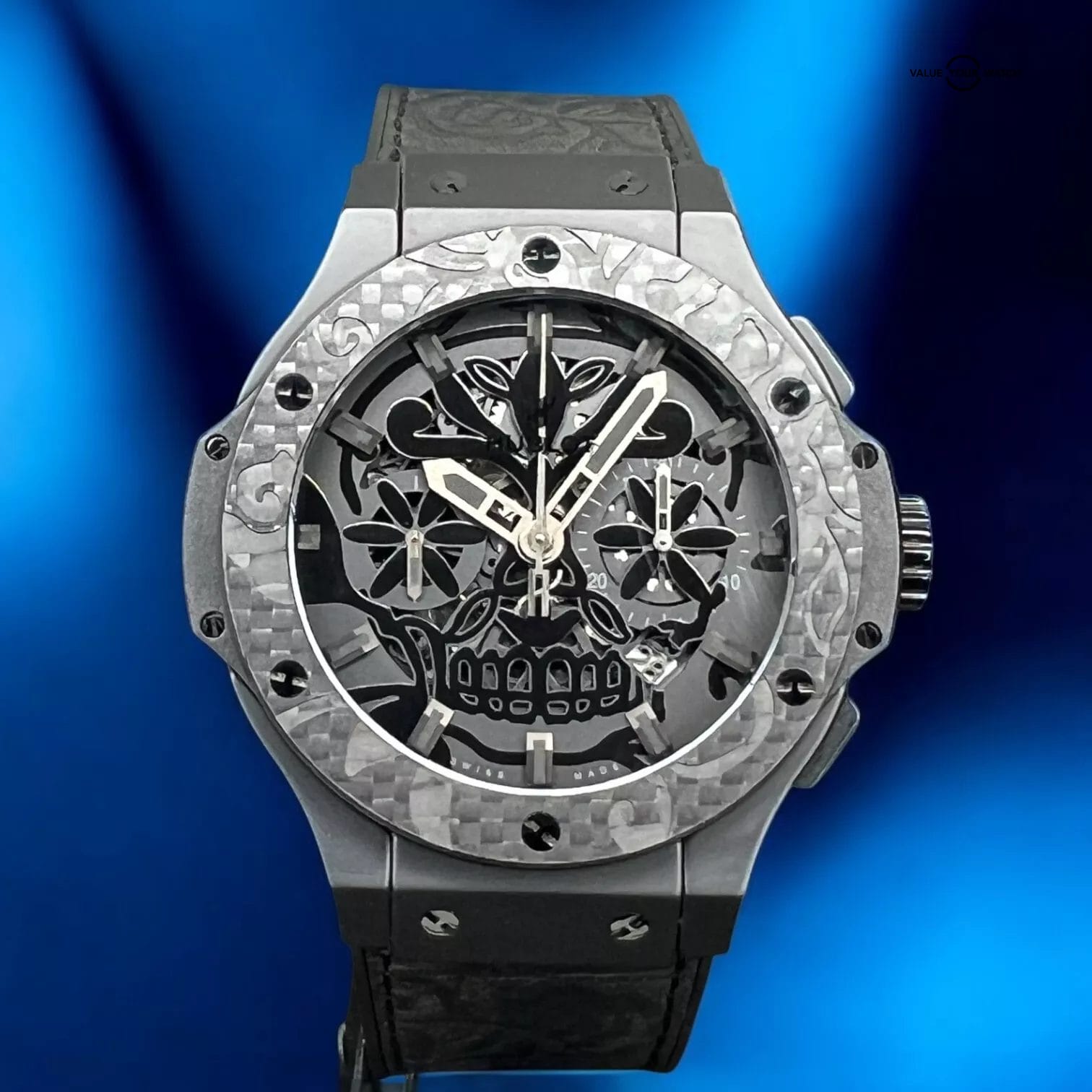 Hublot Big Bang Sugar Skull Ceramic 311.CQ.1110.VR.FDK15 Limited Edition of 200