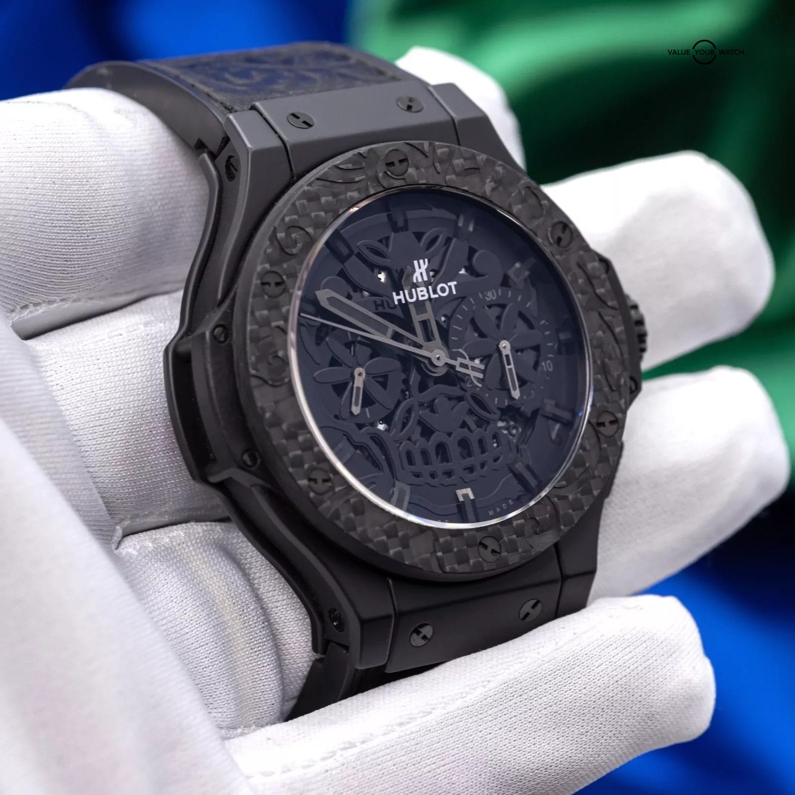 Hublot Big Bang Sugar Skull Ceramic 311.CQ.1110.VR.FDK15 Limited Edition of 200 - Image 4