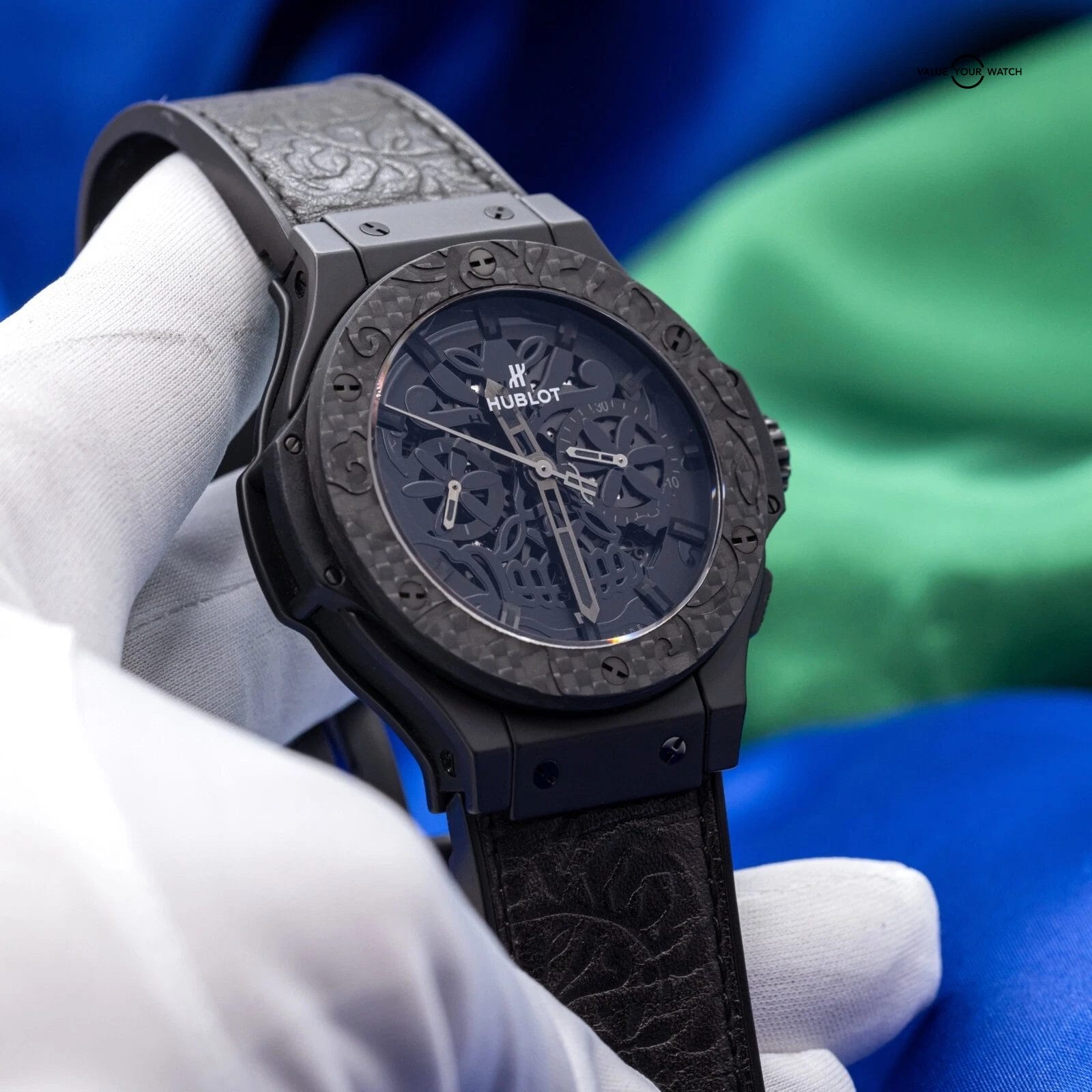 Hublot Big Bang Sugar Skull Ceramic 311.CQ.1110.VR.FDK15 Limited Edition of 200 - Image 8