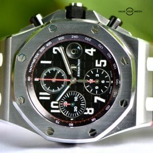 Audemars Piguet Royal Oak Offshore 42mm Chronograph Vampire Box & Strap 26470ST