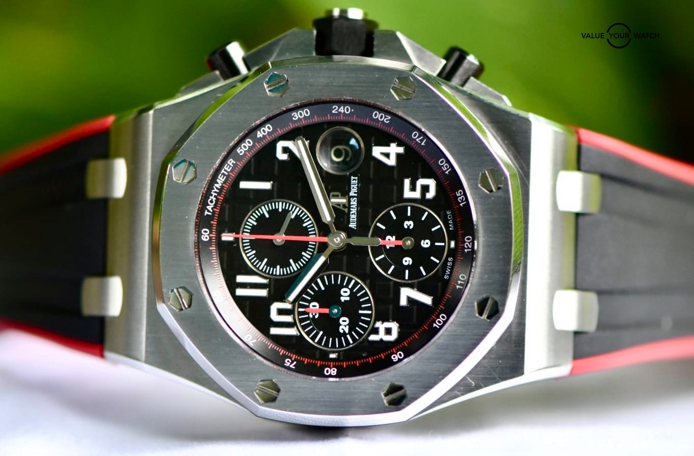 Audemars Piguet Royal Oak Offshore 42mm Chronograph Vampire Box & Strap 26470ST
