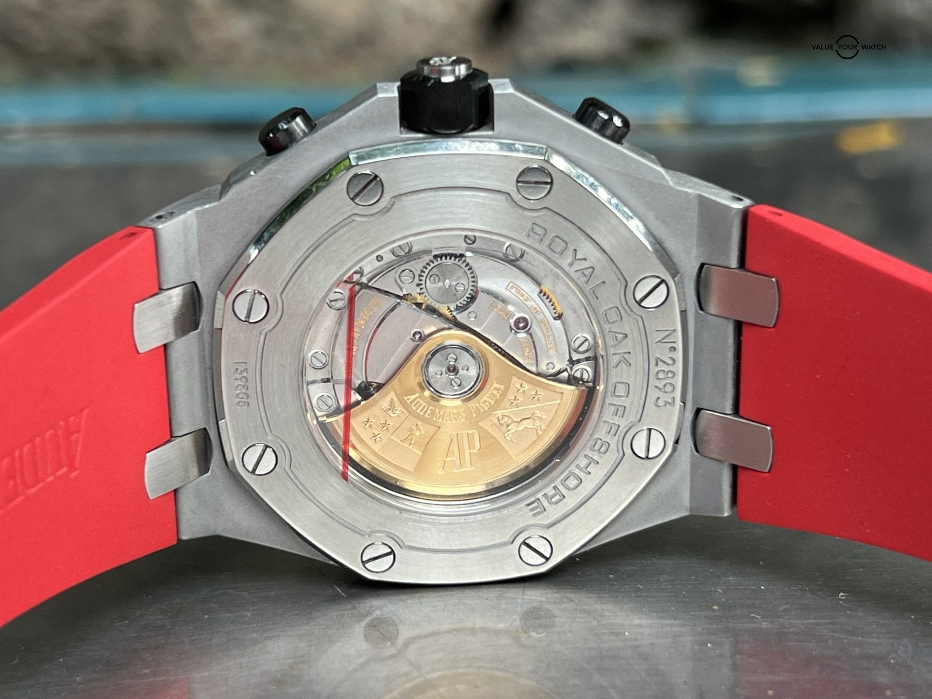 Audemars Piguet Royal Oak Offshore 42mm Chronograph Vampire Box & Strap 26470ST - Image 8