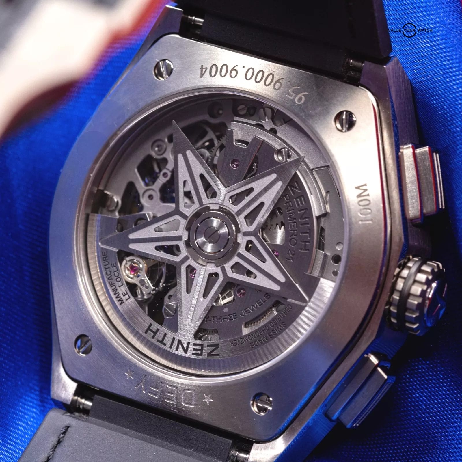 Zenith Defy 21 El Primero Skeleton Dial Titanium 44 mm 95.9000.9004/78.R582 - Image 10