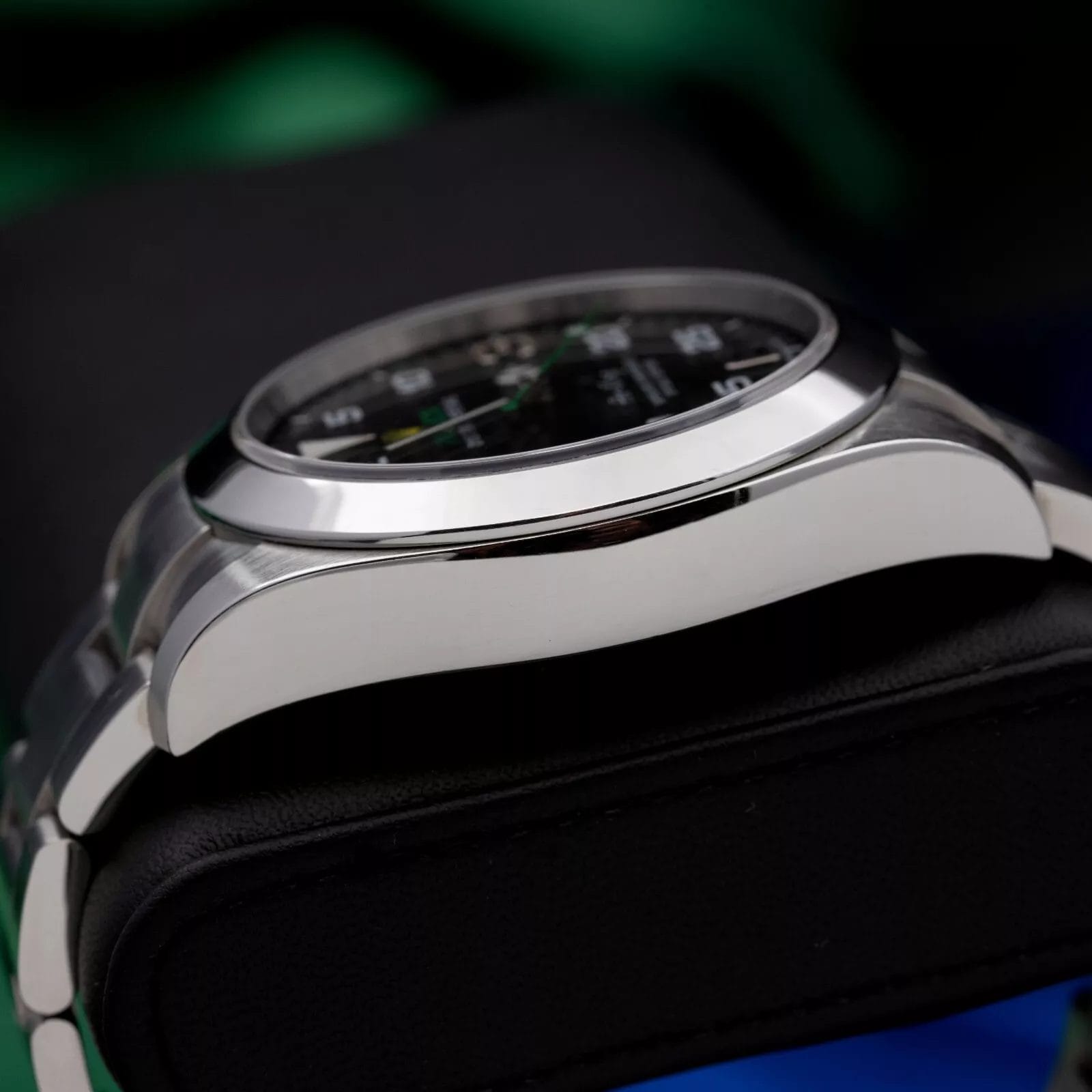 Rolex Air-King 116900 Silver Oyster Bracelet with Silver Bezel Men's Box & Card - Image 9