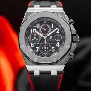 Audemars Piguet Royal Oak Chronograph Men&#8217;s Black Watch &#8220;The Vampire&#8221; 26470ST
