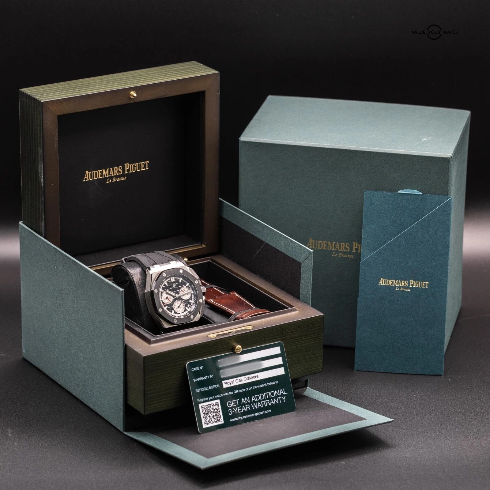 Audemars Piguet Royal Oak Offshore Chronograph Black Ceramic 43mm Men's 26420SO - Image 3