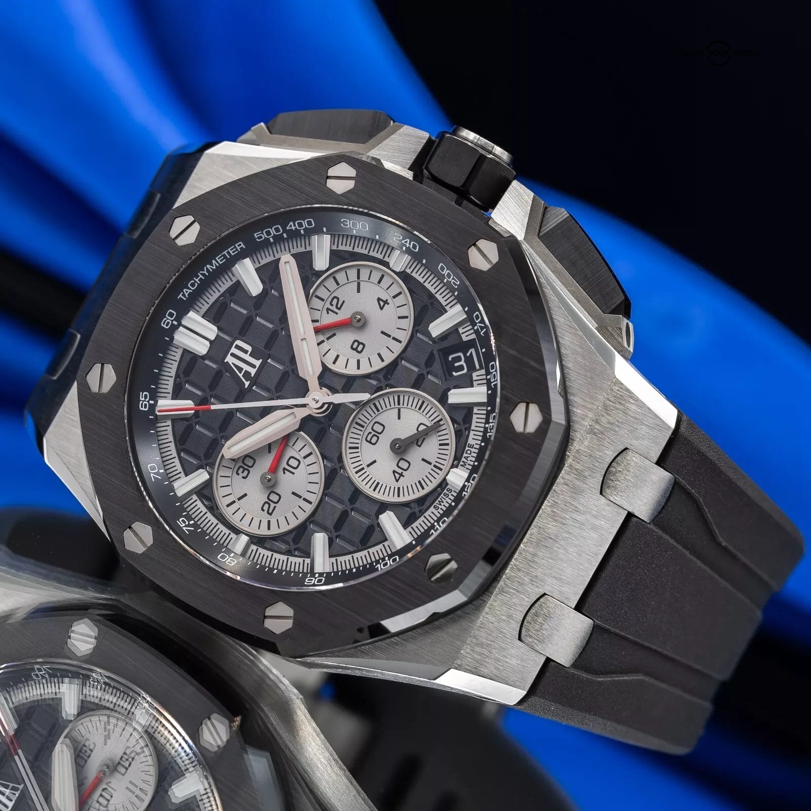Audemars Piguet Royal Oak Offshore Chronograph Black Ceramic 43mm Men's 26420SO - Image 8