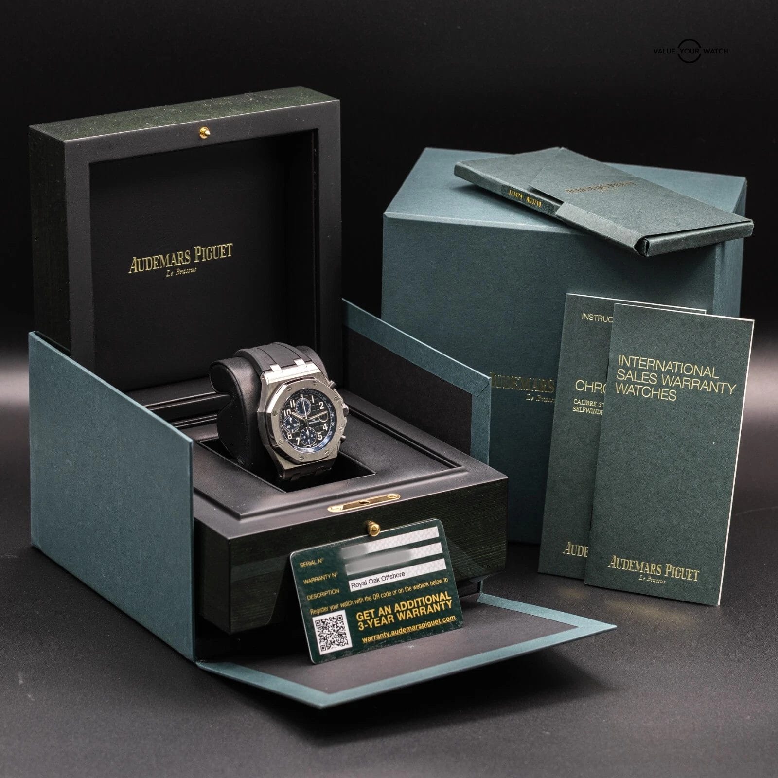 Audemars Piguet Royal Oak Offshore Chronograph "The Batman" Black Dial 26470ST - Image 3