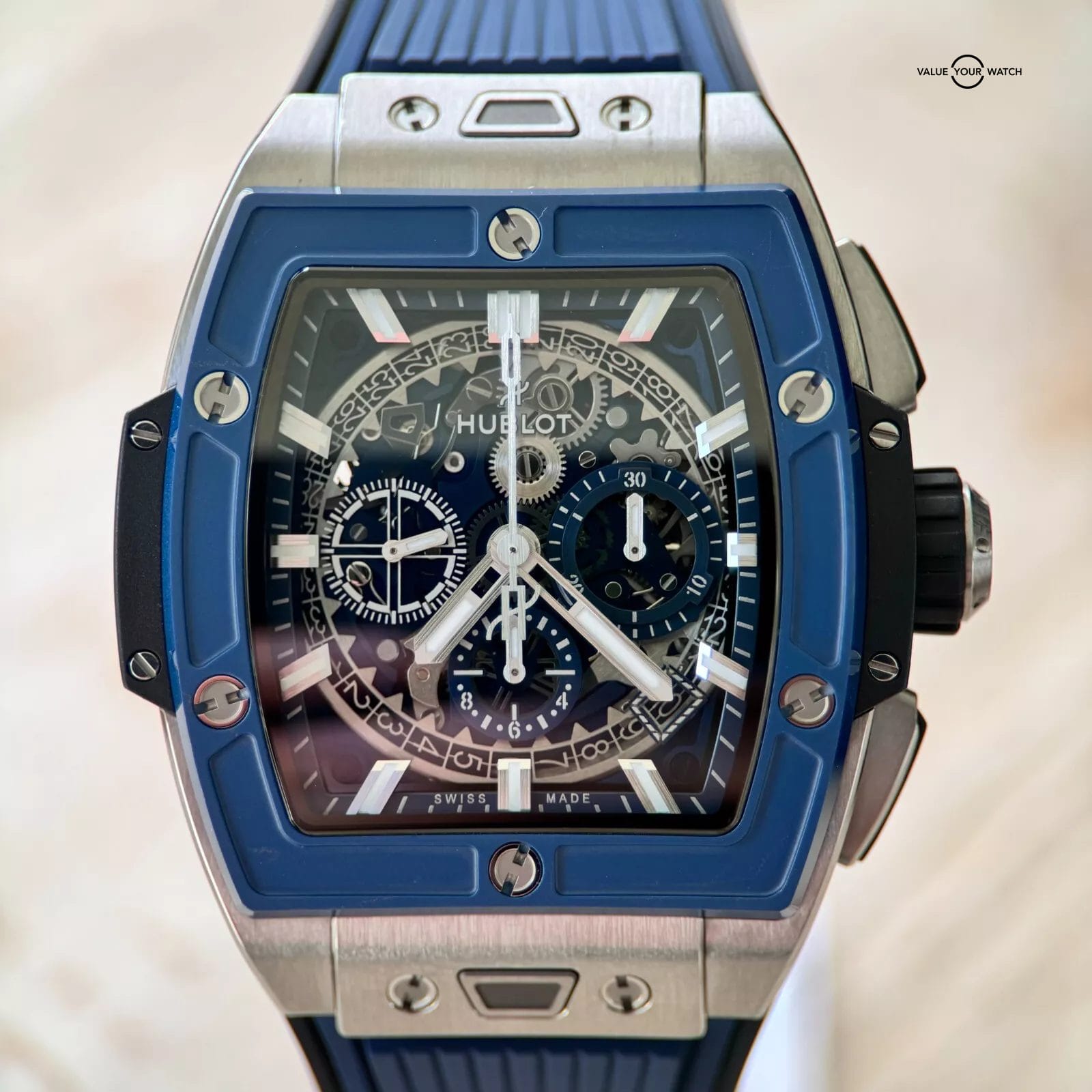 Hublot Spirit of Big Bang Titanium & Blue Ceramic - Full Set 42mm