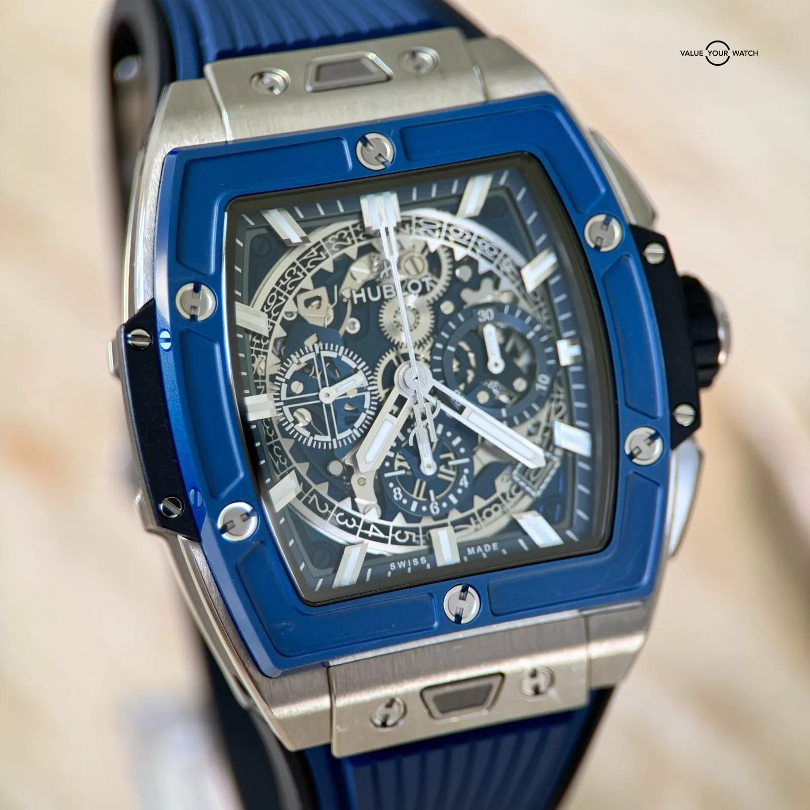 Hublot Spirit of Big Bang Titanium & Blue Ceramic - Full Set 42mm - Image 10