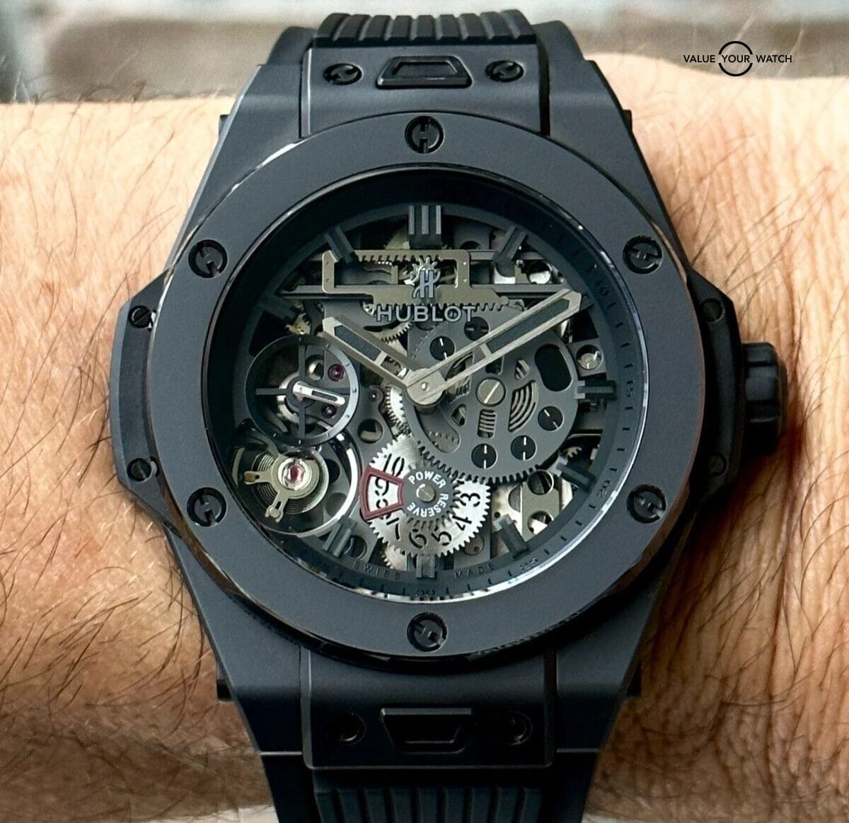 Hublot Big Bang Meca-10 Limited Edition All Black Full Set - 414.CI.1110.RX - Image 2