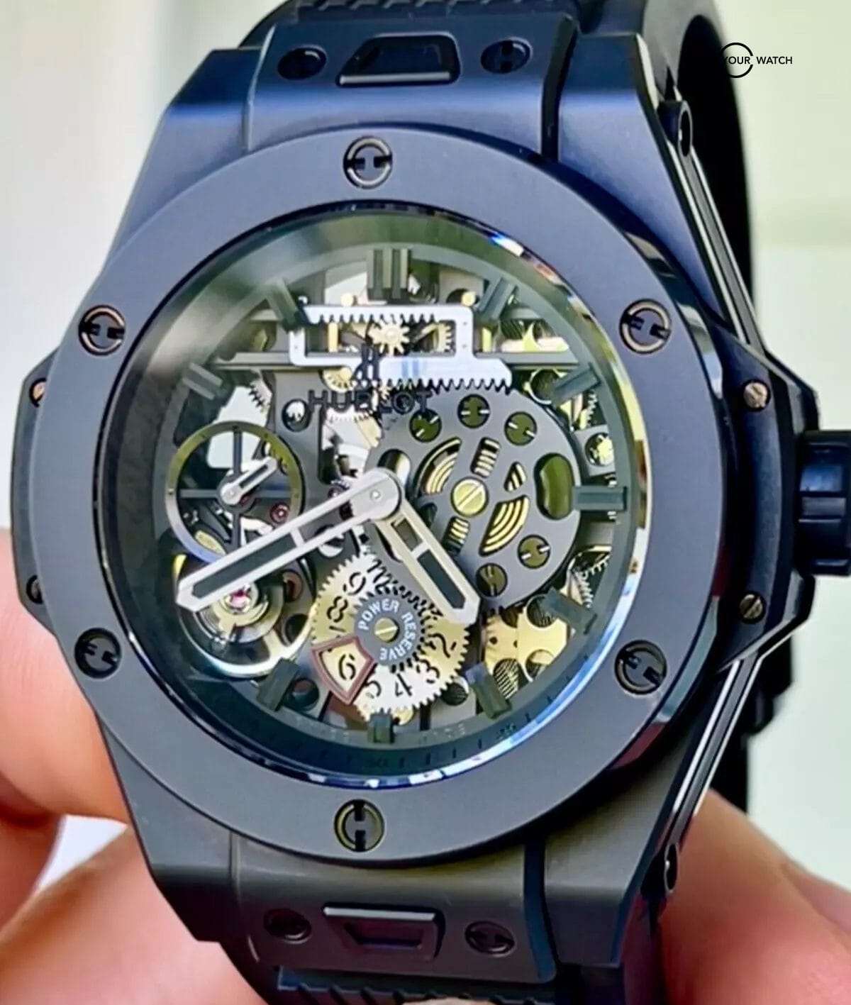 Hublot Big Bang Meca-10 Limited Edition All Black Full Set - 414.CI.1110.RX - Image 9